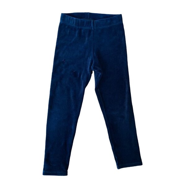 MINI BODEN Other - MINI BODEN Black Velour Leggings Girls 4-5 4T 5T 110cm Toddler Girl Winter Fall